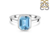Blue Topaz Ring BTZ-RDR-2765.