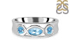 Blue Topaz Ring BTZ-RDR-29.