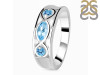 Blue Topaz Ring BTZ-RDR-29.