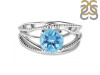 Blue Topaz Ring BTZ-RDR-30.