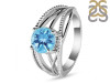 Blue Topaz Ring BTZ-RDR-30.