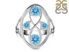 Blue Topaz Ring BTZ-RDR-31.