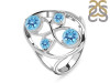 Blue Topaz Ring BTZ-RDR-31.