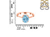  Blue Topaz Ring BTZ-RDR-3145.