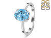  Blue Topaz Ring BTZ-RDR-3145.