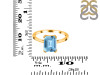 Blue Topaz Ring BTZ-RDR-3147.