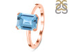 Blue Topaz Ring BTZ-RDR-3147.