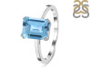 Blue Topaz Ring BTZ-RDR-3147.