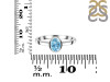 Blue Topaz Ring BTZ-RDR-3251.