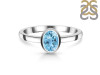 Blue Topaz Ring BTZ-RDR-3251.