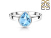 Blue Topaz Ring BTZ-RDR-3252.