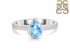 Blue Topaz Ring BTZ-RDR-347.