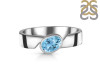 Blue Topaz Ring BTZ-RDR-350.