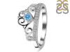 Blue Topaz Ring BTZ-RDR-356.