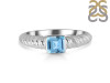 Blue Topaz Ring BTZ-RDR-357.