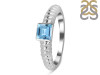 Blue Topaz Ring BTZ-RDR-357.