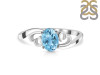 Blue Topaz Ring BTZ-RDR-368.