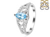 Blue Topaz Ring BTZ-RDR-370.