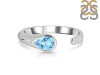 Blue Topaz Ring BTZ-RDR-371.