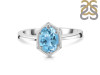 Blue Topaz Ring BTZ-RDR-374.