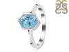 Blue Topaz Ring BTZ-RDR-374.