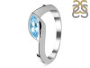 Blue Topaz Ring BTZ-RDR-378.