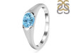 Blue Topaz Ring BTZ-RDR-381.