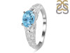 Blue Topaz Ring BTZ-RDR-385.