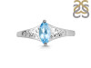 Blue Topaz Ring BTZ-RDR-386.