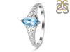 Blue Topaz Ring BTZ-RDR-386.