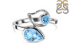 Blue Topaz Ring BTZ-RDR-39.