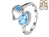 Blue Topaz Ring BTZ-RDR-39.
