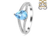 Blue Topaz Ring BTZ-RDR-392.