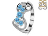 Blue Topaz Ring BTZ-RDR-40.