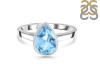 Blue Topaz Ring BTZ-RDR-4028.