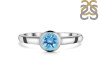 Blue Topaz Ring BTZ-RDR-4029.