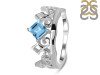 Blue Topaz Ring BTZ-RDR-406.