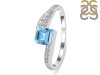 Blue Topaz Ring BTZ-RDR-407.