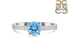 Blue Topaz Ring BTZ-RDR-412.