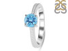 Blue Topaz Ring BTZ-RDR-412.
