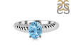 Blue Topaz Ring BTZ-RDR-414.