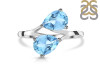 Blue Topaz Ring BTZ-RDR-416.