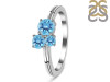 Blue Topaz Ring BTZ-RDR-417.