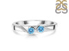 Blue Topaz Ring BTZ-RDR-423.