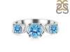 Blue Topaz Ring BTZ-RDR-425.