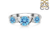 Blue Topaz Ring BTZ-RDR-425.