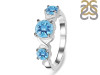 Blue Topaz Ring BTZ-RDR-425.