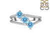 Blue Topaz Ring BTZ-RDR-427.