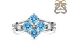 Blue Topaz Ring BTZ-RDR-428.