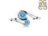 Blue Topaz Ring BTZ-RDR-432.